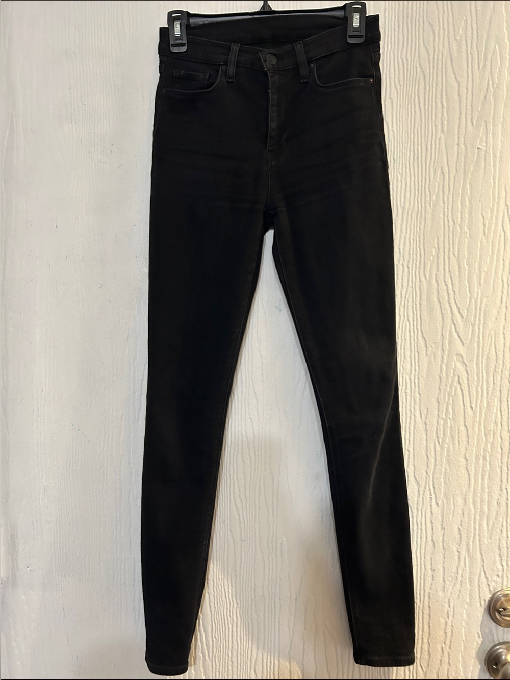 Hudson High-Rise Black Skinny Women’s Jeans